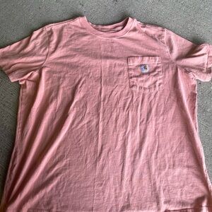 Carhartt Pink Short Sleeve Tee Casual Comfort size 2XL